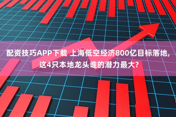 配资技巧APP下载 上海低空经济800亿目标落地, 这4只本地龙头谁的潜力最大?